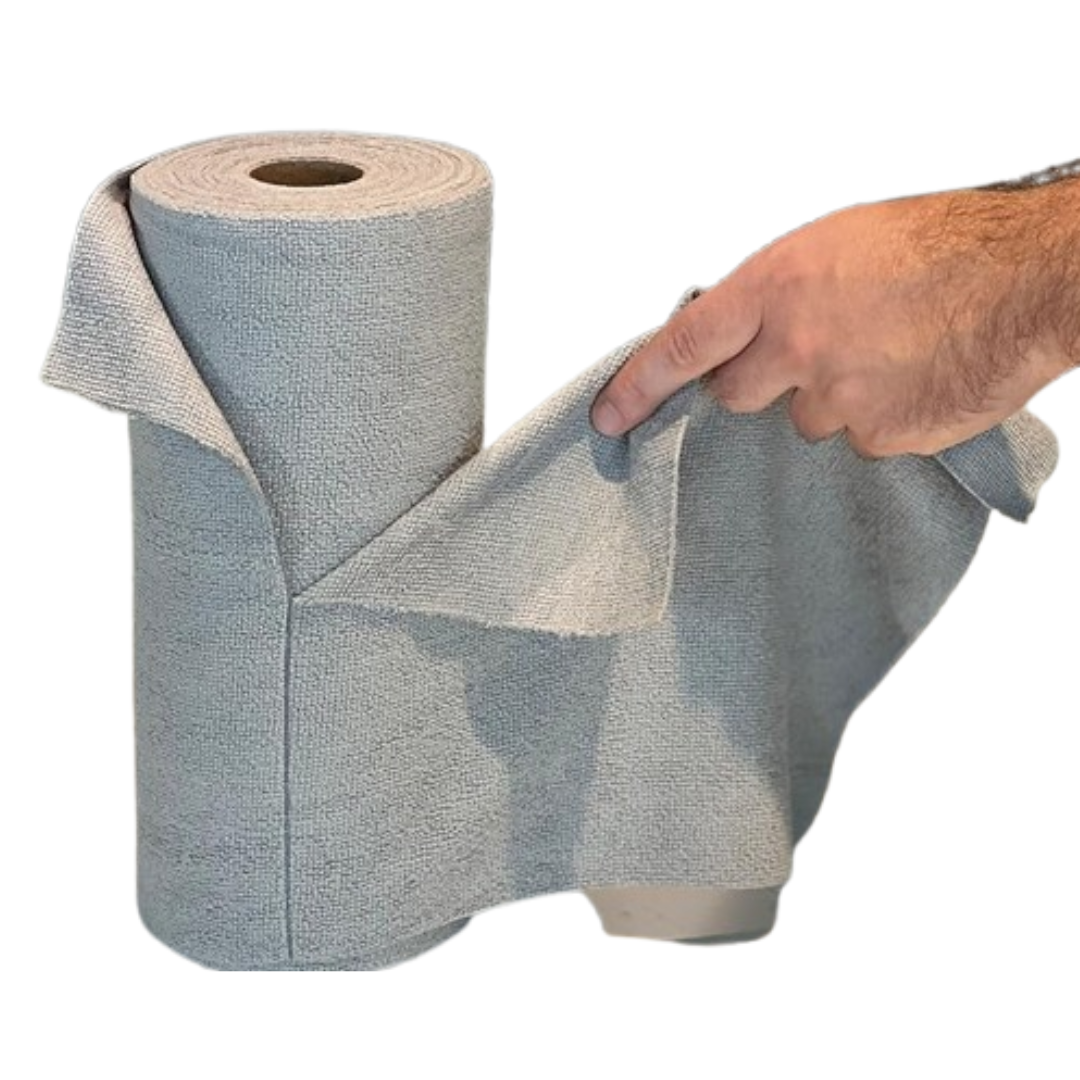 Microfiber Cleaning Cloth Roll with Pre-Cut Tear-Away Sheets – Highly Absorbent, Reusable & Multipurpose Wipes for Kitchen, Car, Glass & Home Cleaning - Image 4